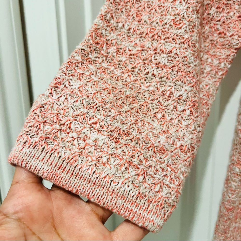 Chico’s Women’s Fringe Trim Pocket Cardigan in Pretty Pink Sz 2 (US L/12-14) NWT - Picture 6 of 14
